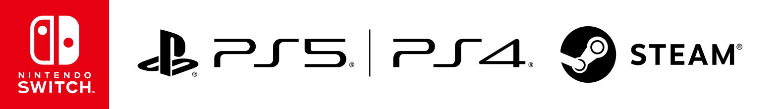 Nintendo Switch™/PlayStation®5/PlayStation®4/Steam®