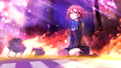 へたり込むヒカル