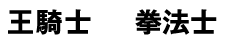 王騎士 + 拳法士